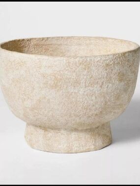 Threshold Designed With Studio McGree Paper Mache Pedestal Bowl